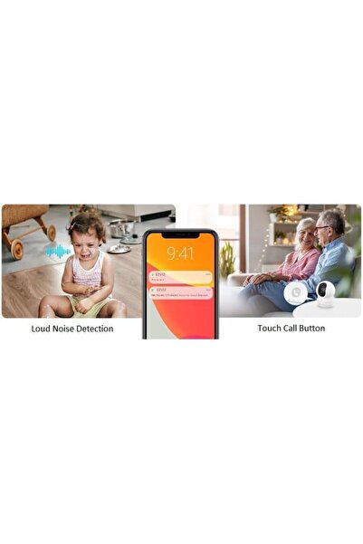 EZVIZ كاميرا أمان خارجية H6C Pro بدقة 4K فائقة الوضوح، متكاملة مع المساعد الصوتي للمنزل الذكي، 8 ميجابكسل، تنبيهات الحركة، تصميم مقاوم للعوامل الجوية، لون أبيض