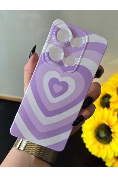 SUPER FRAME حافظة هاتف شفافة مطبوعة متوافقة مع هاتف Xiaomi Redmi Note 13 4G