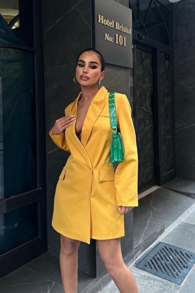 Kokosh moda DRESSIFY MODĂ FEMININĂ Rochie tip blazer Georgina 2200-06