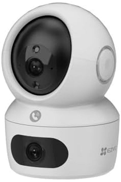 EZVIZ H7c Dual 2K⁺ & 2K⁺ Dual-Lenses,Pan & Tilt, Panoramic View, Smart Color Night Vision,Two-Wa