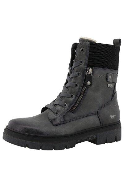 Mustang Damen Elegante Stiefelette 15m0012002 Grau 011 Grey Kunstleder