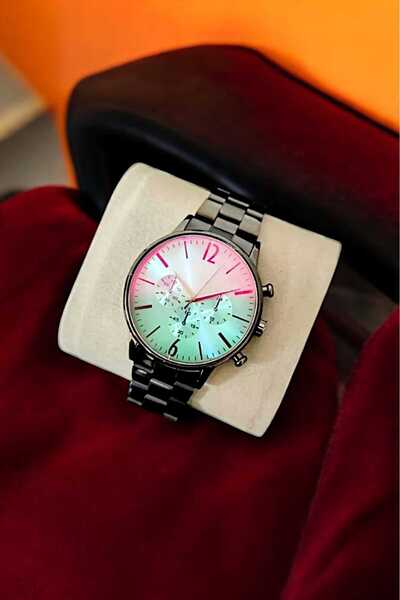 Neorney Renkli Camlı Erkek Kol Saati