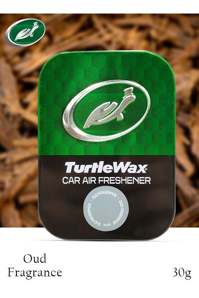 Turtle Wax Car Air Freshener Oud Fragrance 30g, Long Lasting, Leak Proof, All Season Use