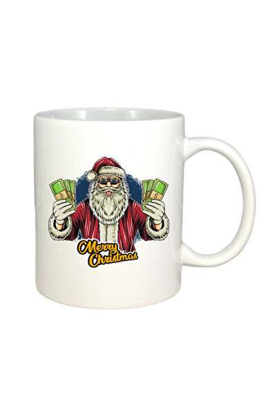 OEM Cana albă personalizată Christmas Money, INOVATIX®. 330 ml