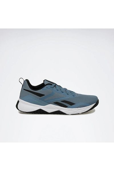Reebok 100074492 Nfx Trainer - حذاء رياضي أبيض وأزرق للرجال