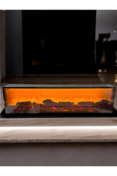 Home Dekoratif Şömine 120x30x15 E Uzaktan Kumanda Özelliği