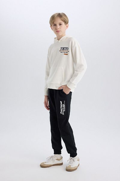 DeFacto Jungen-Jogginghose mit elastischem Bund, bedruckt, S1856a624wn