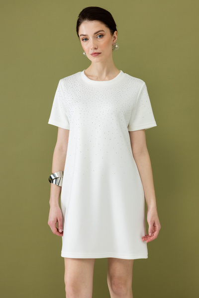 ON Taşlı Mini Boy Elbise