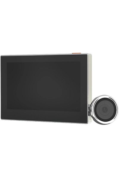 EZVIZ Digital Door Viewer Camera with LCD Display Screen, Wire-Free Peephole HP2 - SILVER