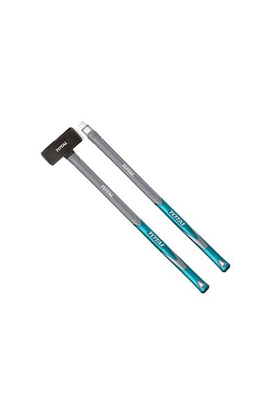 TOTAL 12lb Fibreglass Handle, Sledge Hammer, Drop Forged