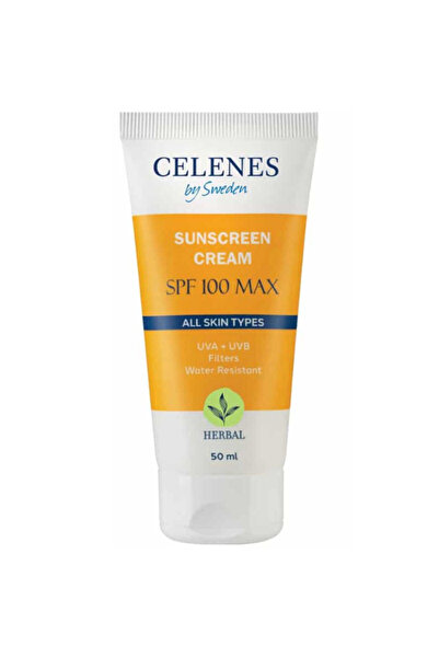 celenes by sweden Celenes Herbal Güneş Kremi 100 Spf - 50 Ml
