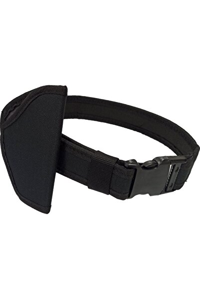 Ö ÖZMERT ASKERİ MALZEME Çocuk Palaskası ve Tabanca Kılıfı Seti Siyah