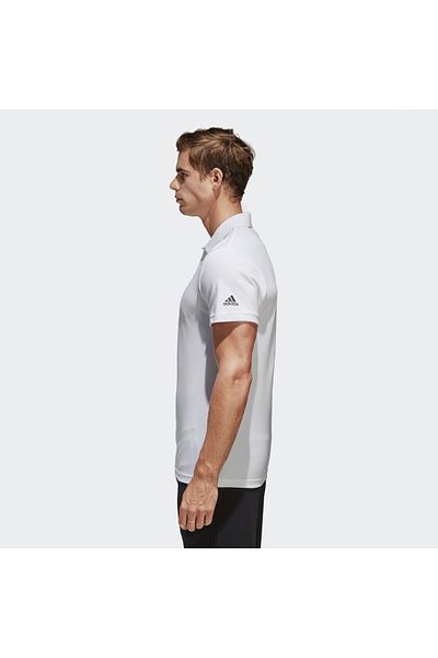 adidas Λευκό ανδρικό μπλουζάκι ESS BASE POLO101015821