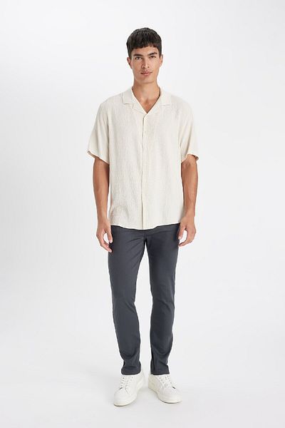 DeFacto Брюки вузькі з кишенею C9436ax2424au з вузькими штанинами Slim Fit C9436ax2424au