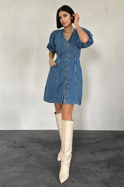 Kokosh moda Blue Denim Dress