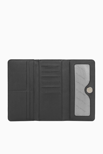 CENGİZ PAKEL Cengiz Pakel Women's Large Size Wallet/Portfolio - 65292 - Black