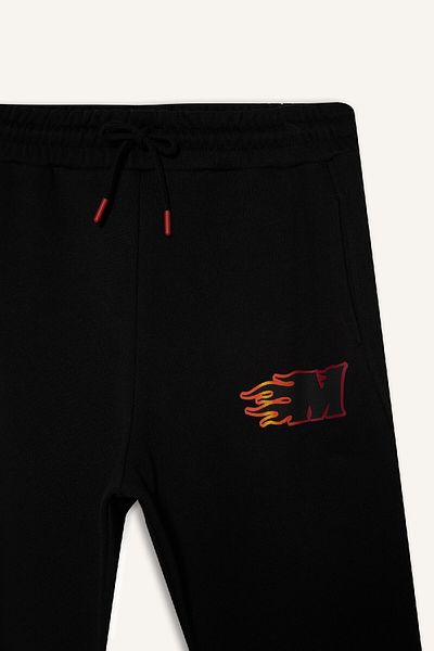 DeFacto Nba Miami Heat Fityken Jogger αθλητική φόρμα Standa Fit με τσέπη και πόδι με ταινία