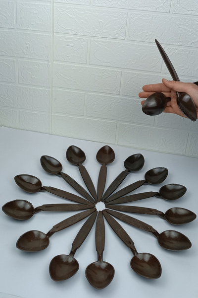 AZREN STORE Uzun Saplı Ses Çıkaran Oyun Kaşığı 4 Adet, Gösteri Kına Düğün Hal...