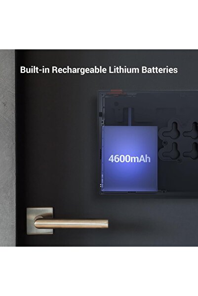 EZVIZ 7'' Wireless Security Monitor with Smart Touch Screen for Home System, 4600mAh Battery, 2.4GHz