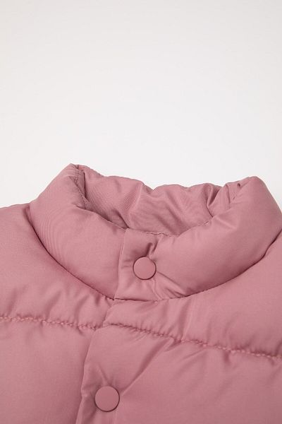 DeFacto Wasserabweisende, doppelseitige, aufblasbare Weste für Babys mit Stehkragen und Druckknopfverschluss D6559A525SP
