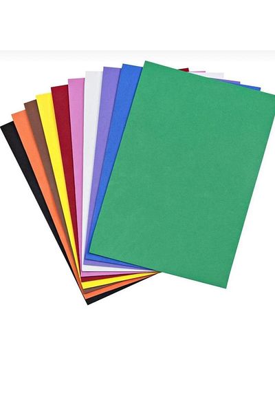 OZN AKSESUAR A4 Evra 10 Colors Notepads High Quality for Activity and Hobby