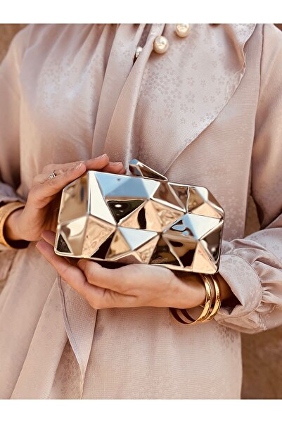 Çanta Trend Women's Silver Hand Evening Dress Bag