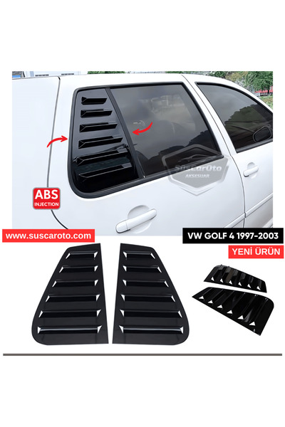ŞüsCarOto Aksesuar Vw Golf 4 1997-2003 Uyumlu Kelebek Cam Izgarası Kelebek Ca...