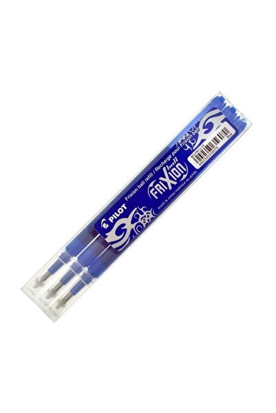 Pilot Frixion 0.7mm Silinebilir Jel Mürekkepli Kalem Yedeği Mavi - 3'lü Paket /