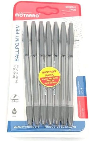 MOTARRO MC009-2 Ballpoint Pen 7-Pieces 2-Pack
