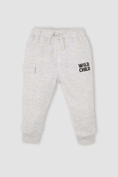DeFacto Baby Boy Printed Elastic Waist Φούτερ D5771a524wn