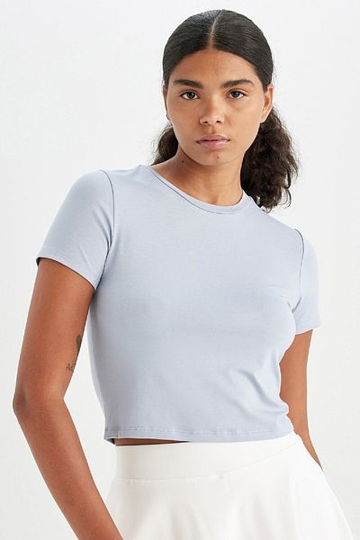 DeFacto Tricou sport cu mânecă scurtă D2200ax24au