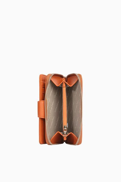 CENGİZ PAKEL Women's Medium Wallet Portfolio 65231m - Brick Color
