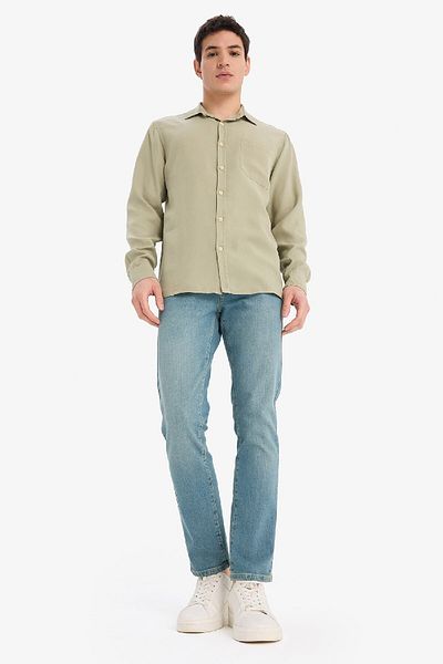 DeFacto Regular Fit Long Sleeve Shirt B2907Ax25Sp