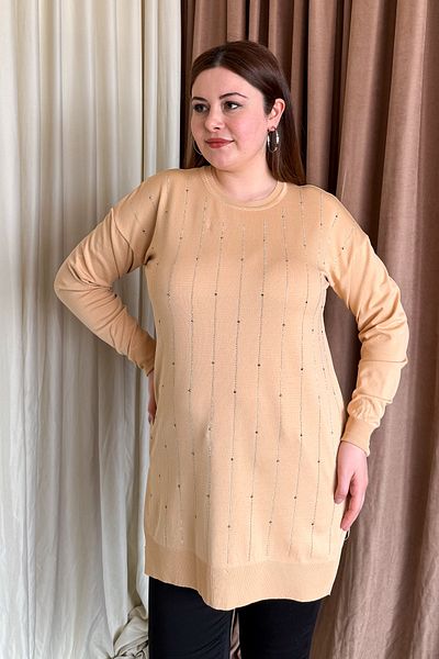 ModaPlaza Women's Stone Tunic 7207