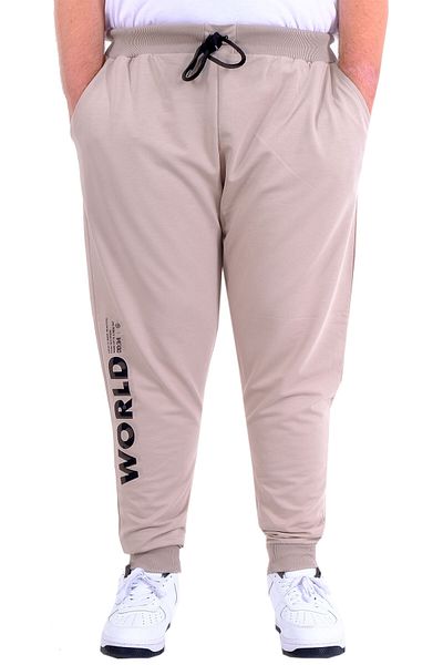 ModeXL Ανδρική φόρμα μεγάλου μεγέθους - Γκρι 6 Leg Interlock