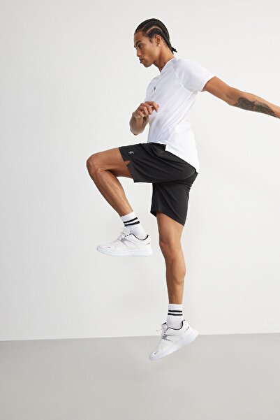 DeFacto Fit Quick Dry Slim Fit Slim Fit Sports Standard Leg Shorts V3030az25sp