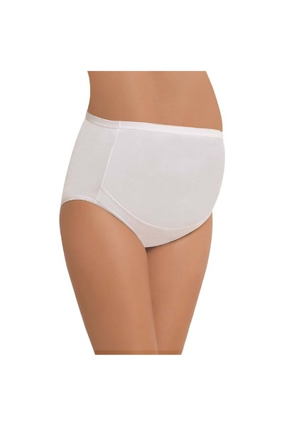 Belinay Women'S, Maternity 4-Pack Panties, White