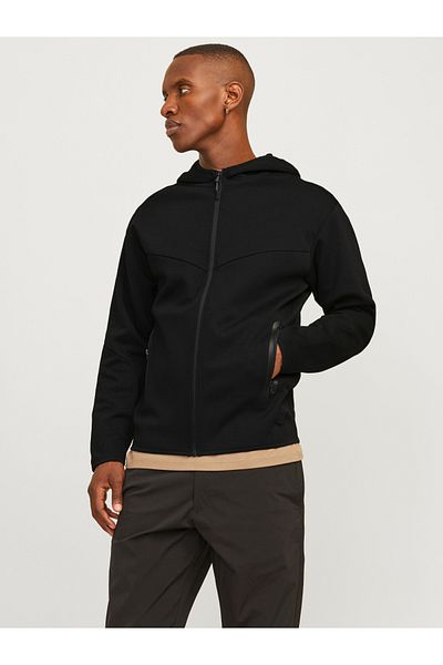 Jack & Jones Kapuzenpullover Einfarbig Kapuzenpullover