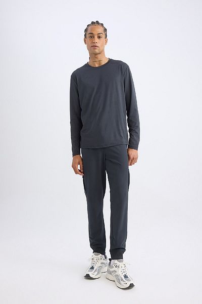 DeFacto Φούτερ Jogger Standard Fit - Δαντέλα στη μέση, ελαστική τσέπη στα πόδια D1901ax24au
