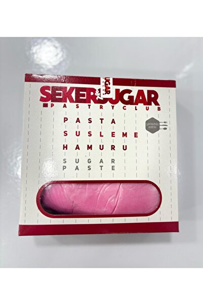 ŞEKER & SUGAR Şeker Sugar PEMBE Şeker Hamuru 1 KG