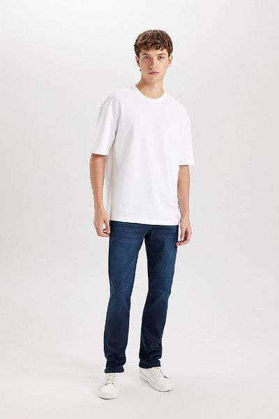 DeFacto Sergio Regular Fit Jean Trousers - Normal Waist, Pipe Leg D7333Ax24Au