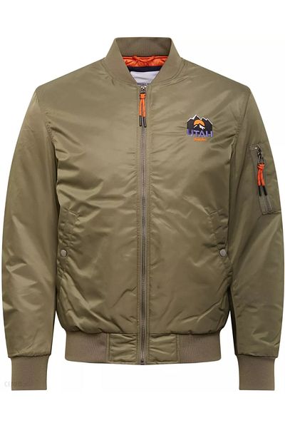Jack & Jones Jack&Jones Jordenvor Bomber 12158578   - Khaki Green Men's Coat