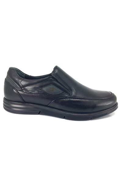 Forelli 69017-h Pantofi pentru bărbați, negru, din piele naturală, cu potrivire largă