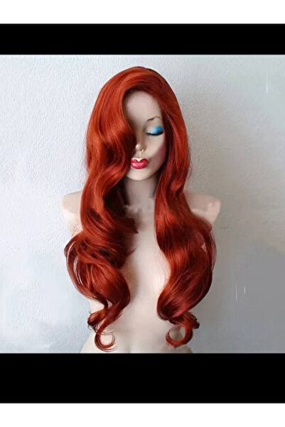 tümsek kadın iç giyim Long Hair Copper Wig