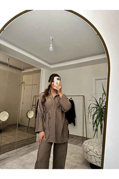 SOFT KİMONO YANDAN BAĞLAMALI TAKIM HAKİ