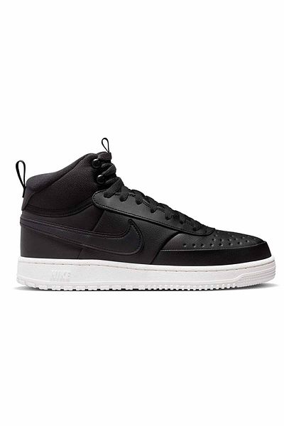Nike Court Vision Mid Men's Black Sneaker Shoes