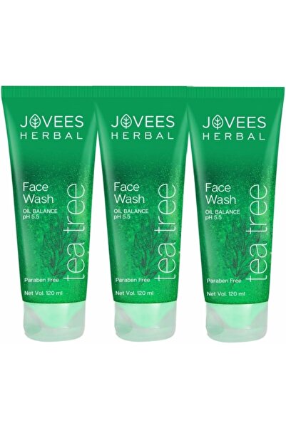 Jovees غسول الوجه للتحكم بزيت شجرة الشاي العشبي