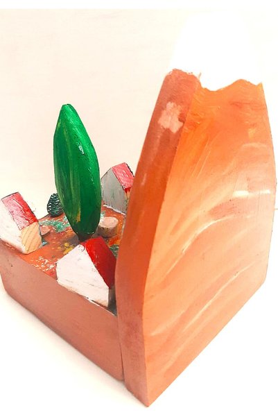 ELSA Village Concept Wooden Book Holder