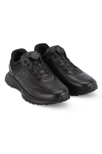 Forelli Forcem 46511 Pantofi negri pentru bărbați din piele naturală