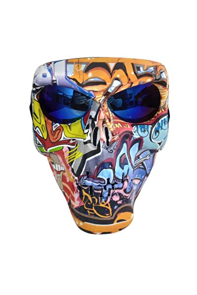 SEÇ motorsiklet maske Jet Maske kuru kafa maske hellowen maske